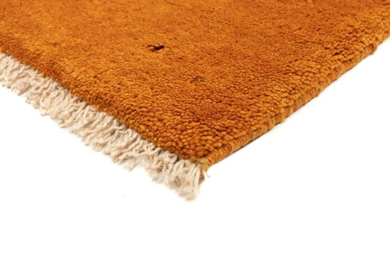 Gabbeh Teppich - Perser 131 x 80 cm - gold