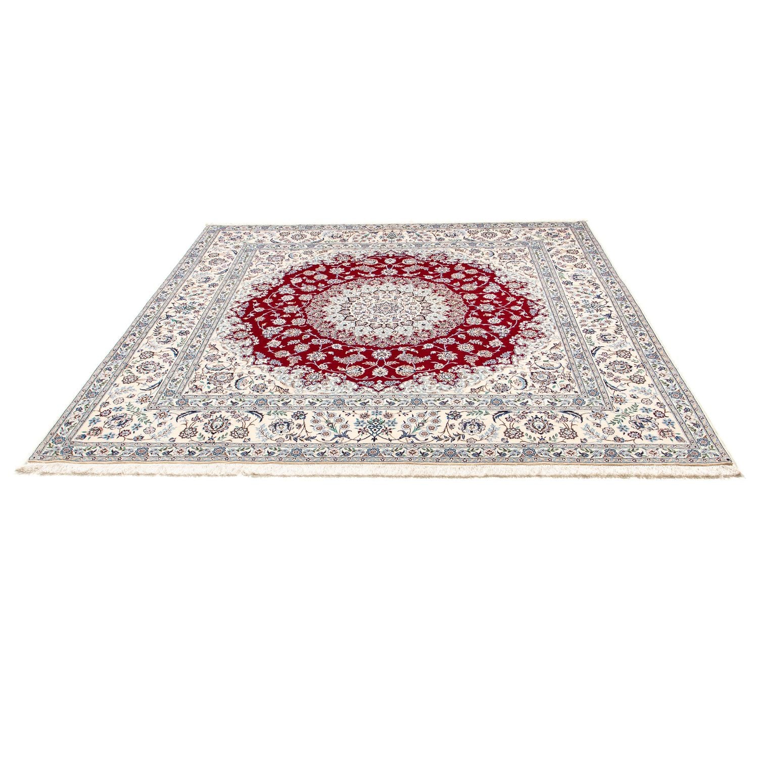 Perserteppich - Nain - Premium 205 x 202 cm Teppich Quadratisch