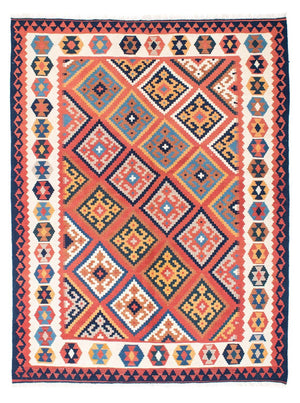 Kelim Teppich - Oriental 206 x 156 cm - rost