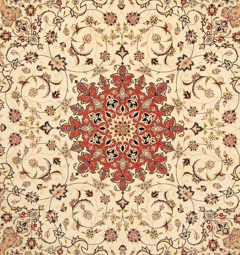 Perserteppich - Täbriz - Royal 209 x 208 cm Teppich Quadratisch
