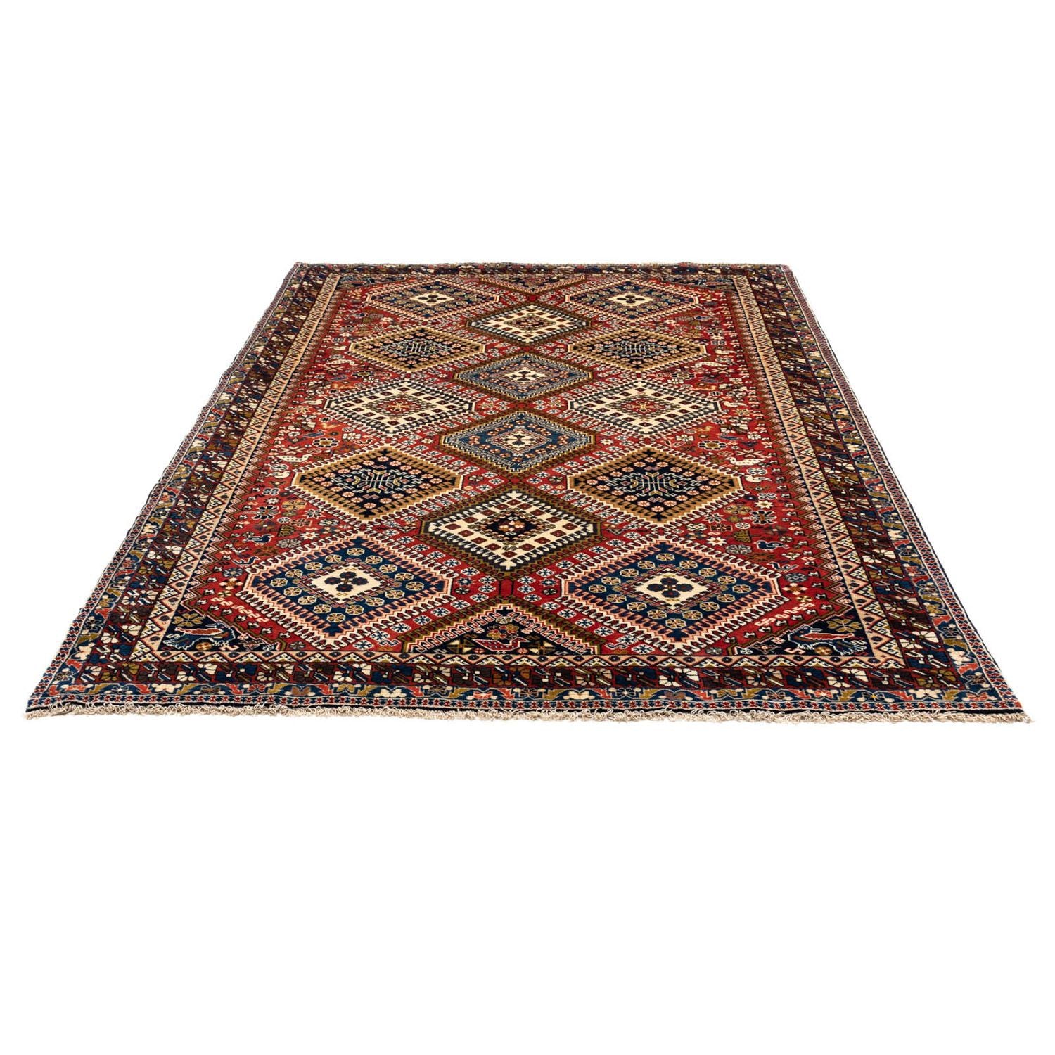 Perserteppich - Nomadic 307 x 203 cm - rot