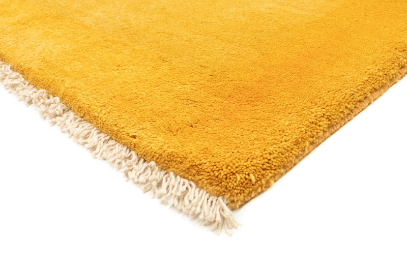 Gabbeh Teppich - Perser 208 x 178 cm - gold