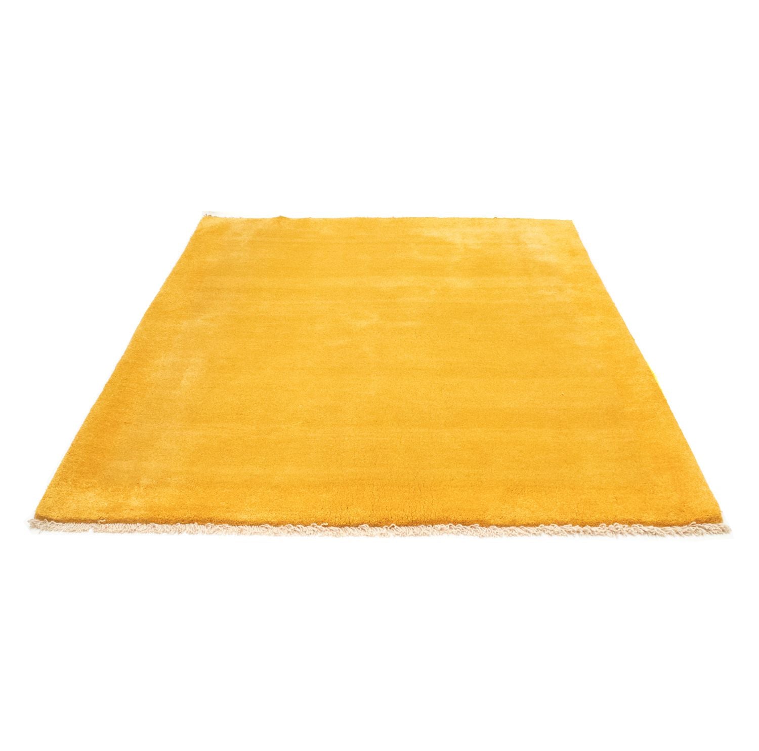 Gabbeh Teppich - Perser 208 x 178 cm - gold
