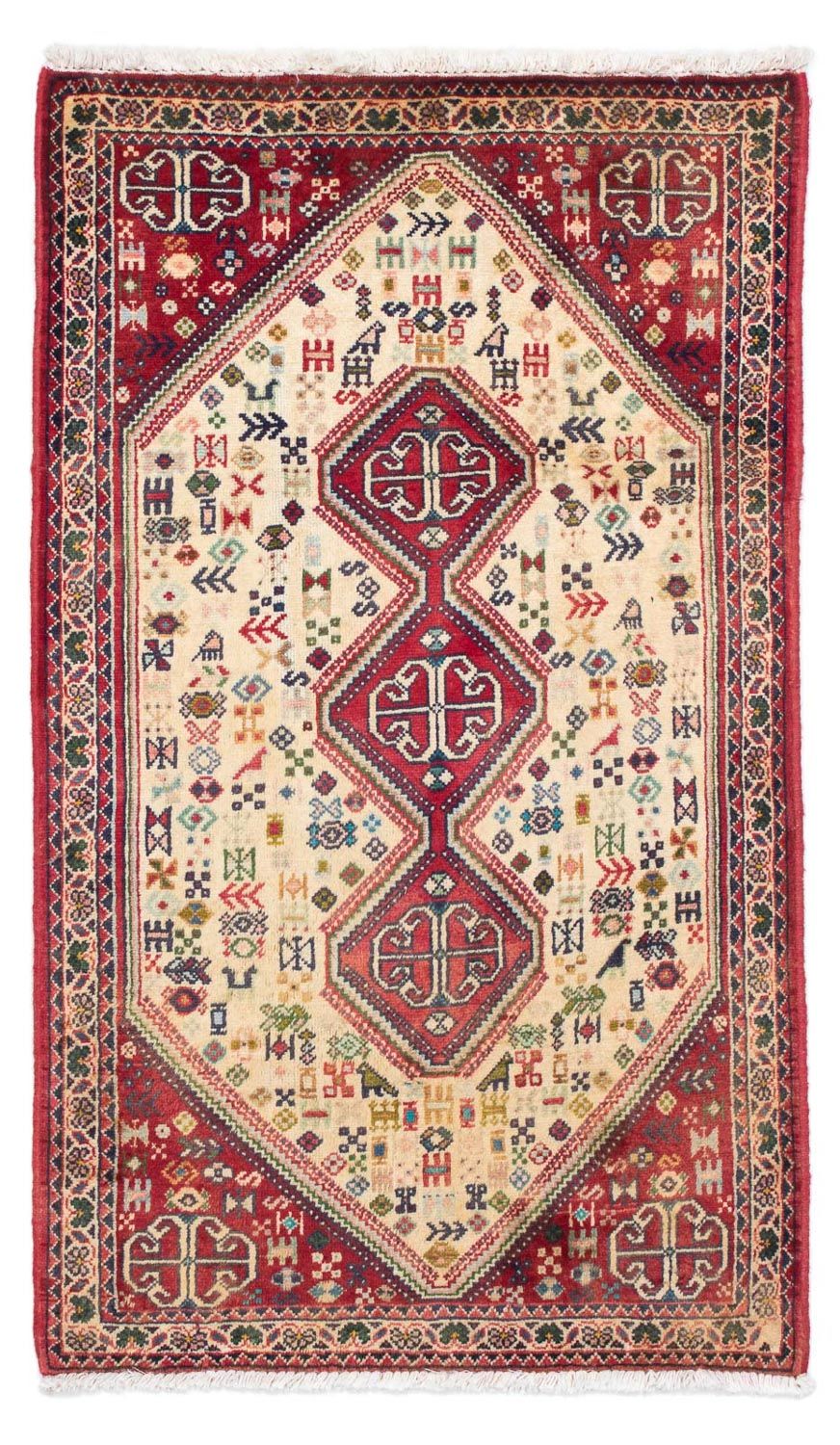 Perserteppich - Nomadic 123 x 75 cm - hellrot