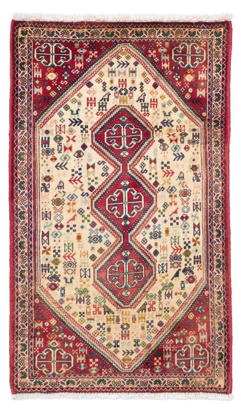 Perserteppich - Nomadic 123 x 75 cm - hellrot