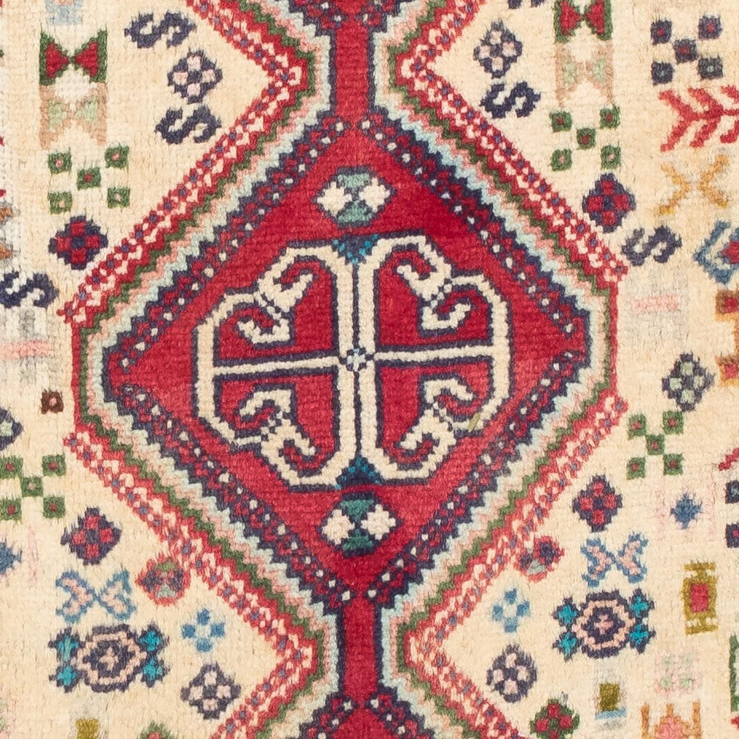 Perserteppich - Nomadic 123 x 75 cm - hellrot
