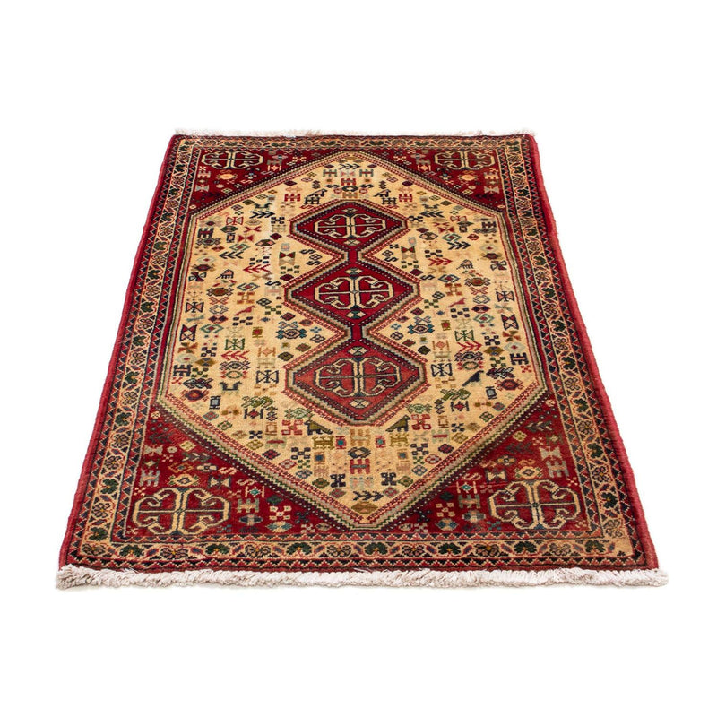 Perserteppich - Nomadic 123 x 75 cm - hellrot