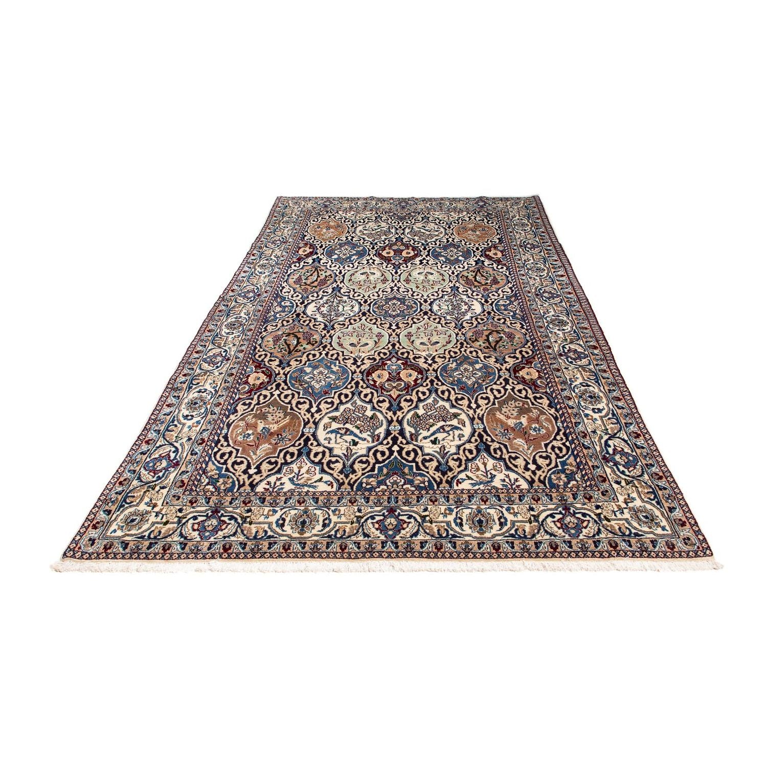 Perserteppich - Nain - Royal 260 x 158 cm Teppich Wohnzimmer