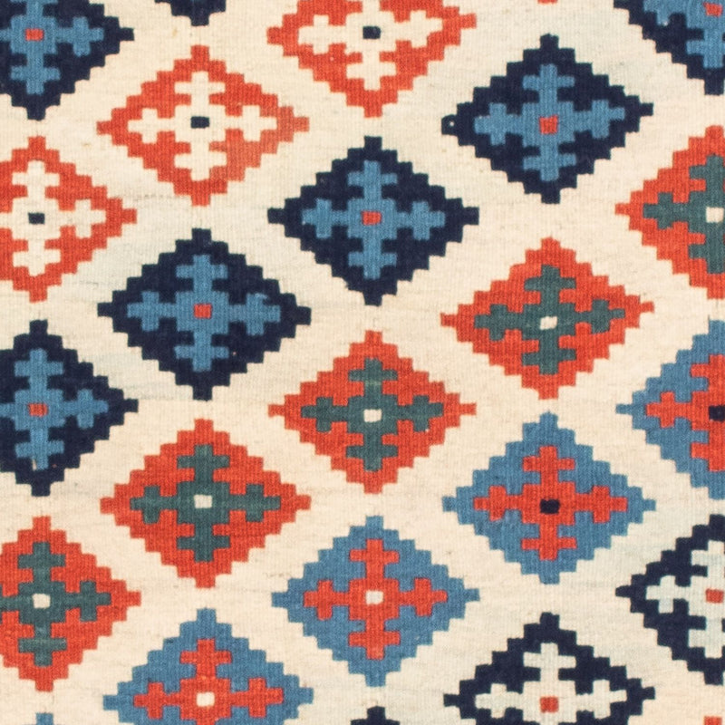 Kelim Teppich - Oriental 110 x 104 cm - rost