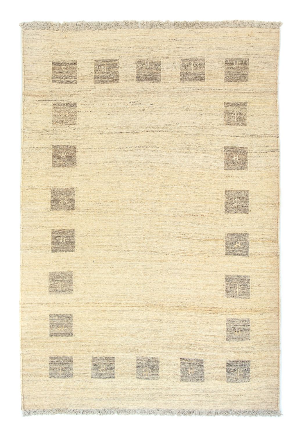 Gabbeh Teppich - Perser 183 x 121 cm - beige