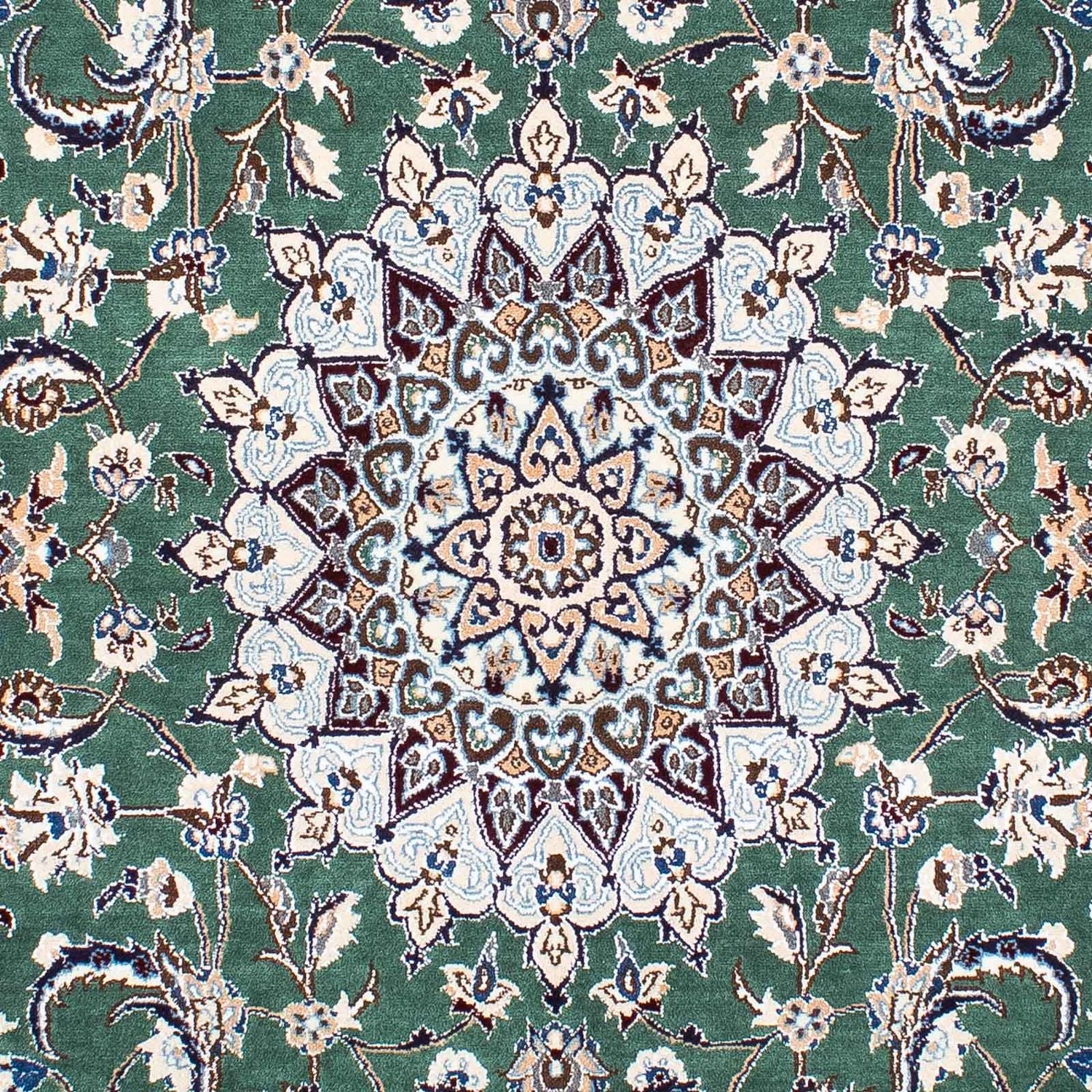 Perserteppich - Nain - Royal 254 x 152 cm Teppich Wohnzimmer