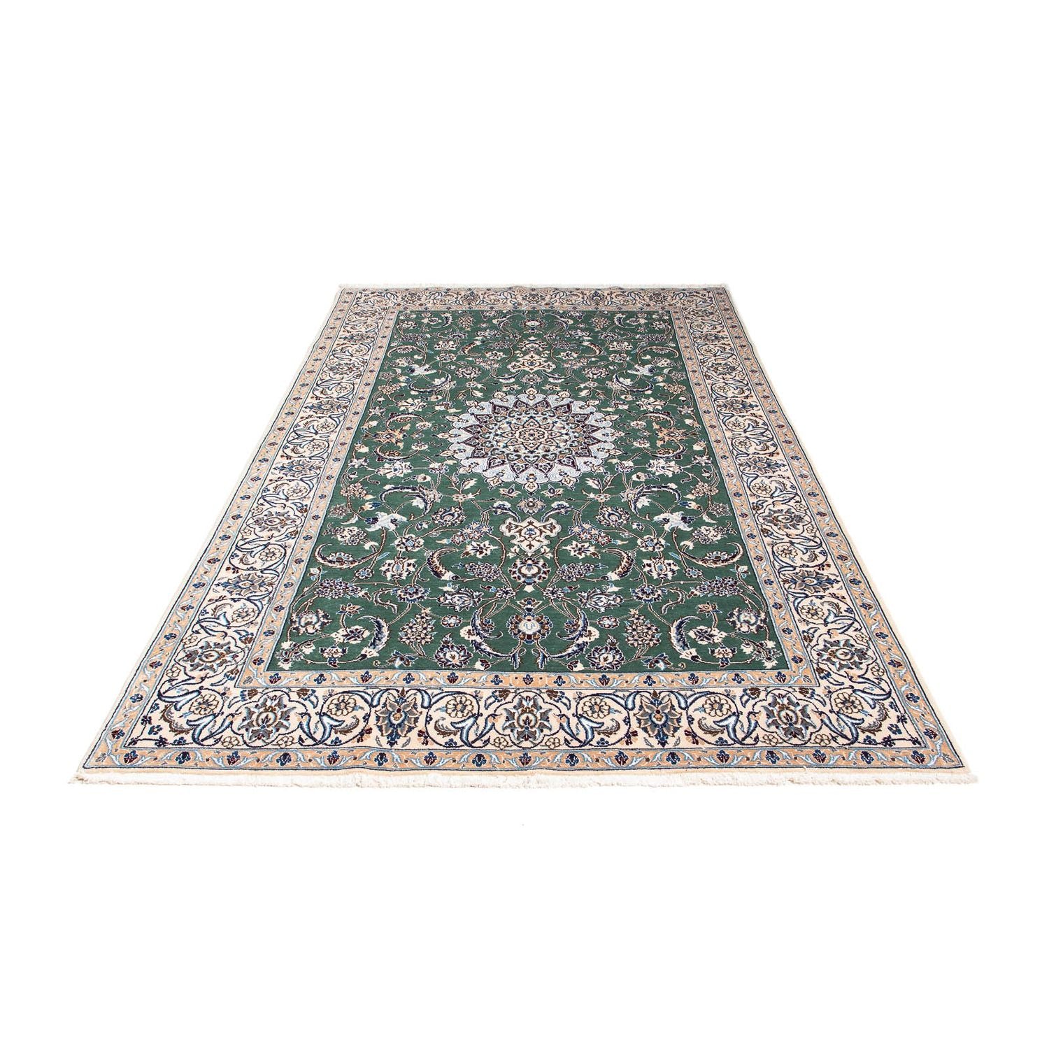 Perserteppich - Nain - Royal 254 x 152 cm Teppich Wohnzimmer