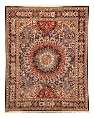 Perserteppich - Täbriz - Royal 252 x 205 cm Teppich Wohnzimmer