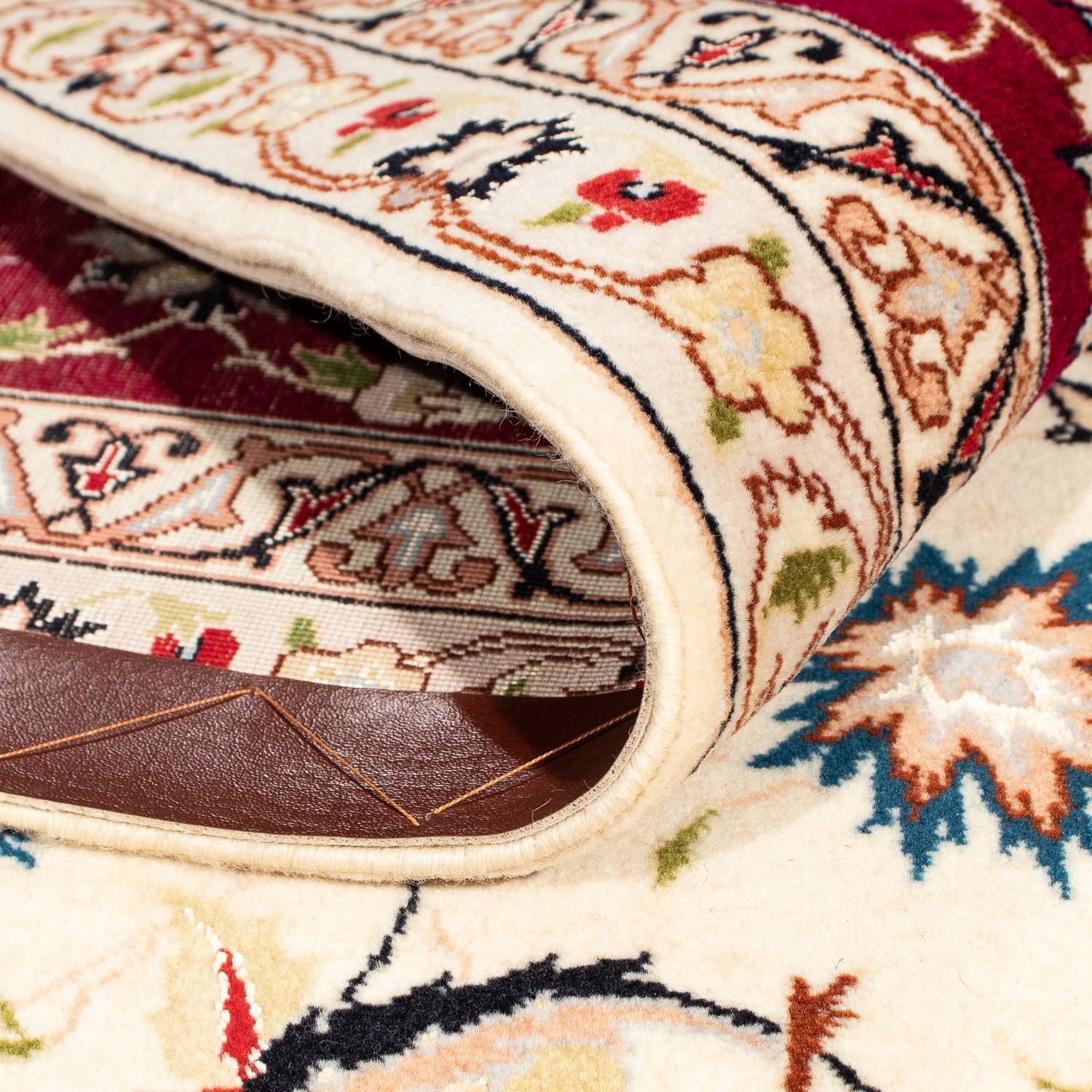 Perserteppich - Täbriz - Royal 258 x 252 cm Quadratischer Teppich