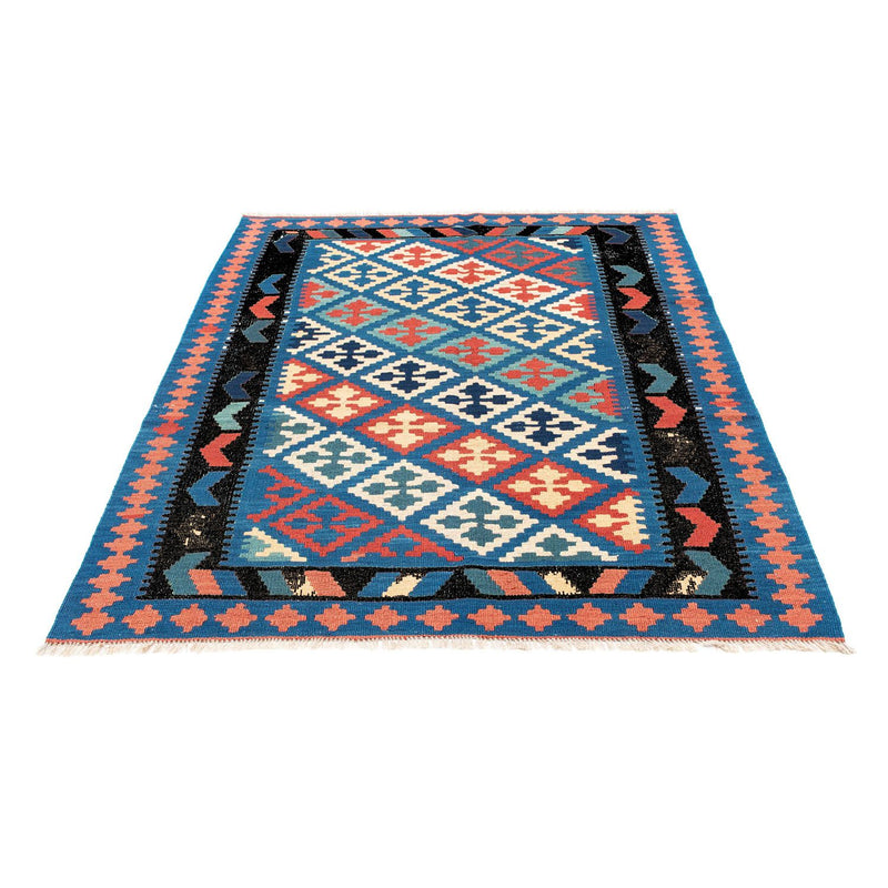 Kelim Teppich - Oriental 170 x 128 cm - blau
