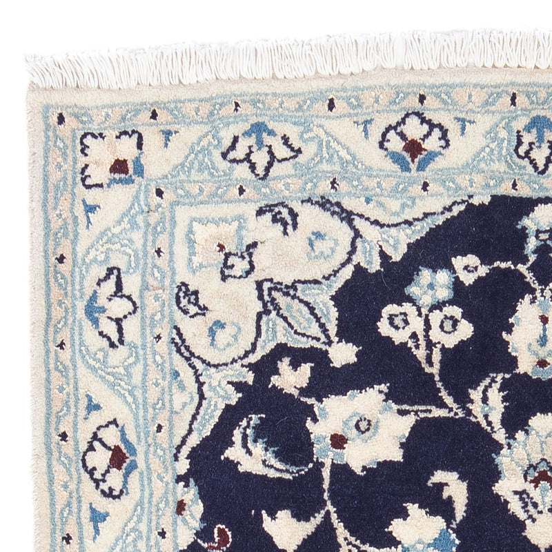 Perserteppich - Nain - Royal 87 x 60 cm - dunkelblau