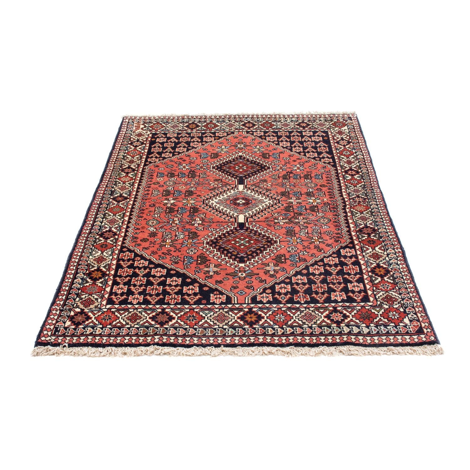 Perserteppich - Nomadic 148 x 103 cm - dunkelblau