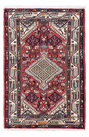 Perserteppich - Nomadic 125 x 80 cm - hellrot