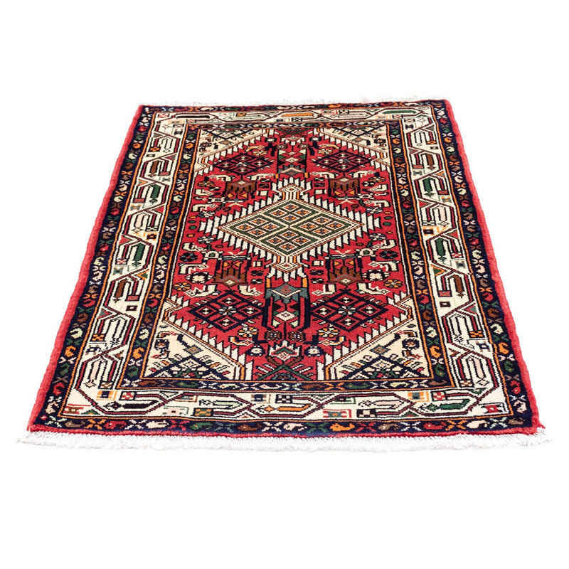 Perserteppich - Nomadic 125 x 80 cm - hellrot