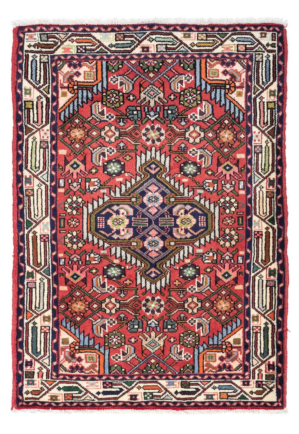 Perserteppich - Nomadic 125 x 80 cm - rot