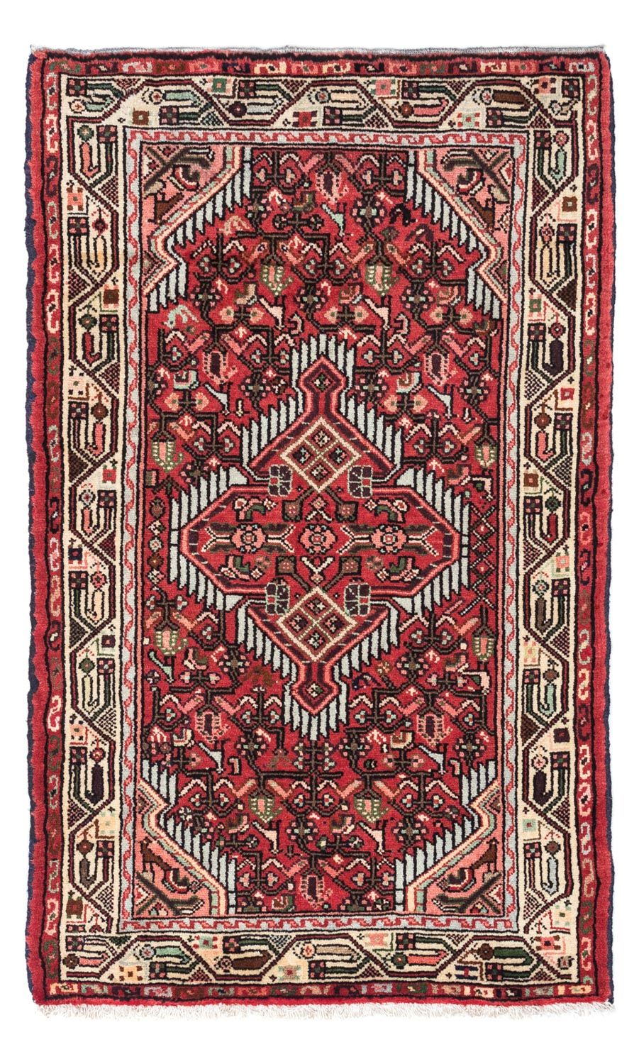Perserteppich - Nomadic 125 x 80 cm - rot