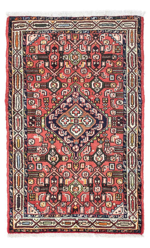 Perserteppich - Nomadic 125 x 80 cm - hellrot