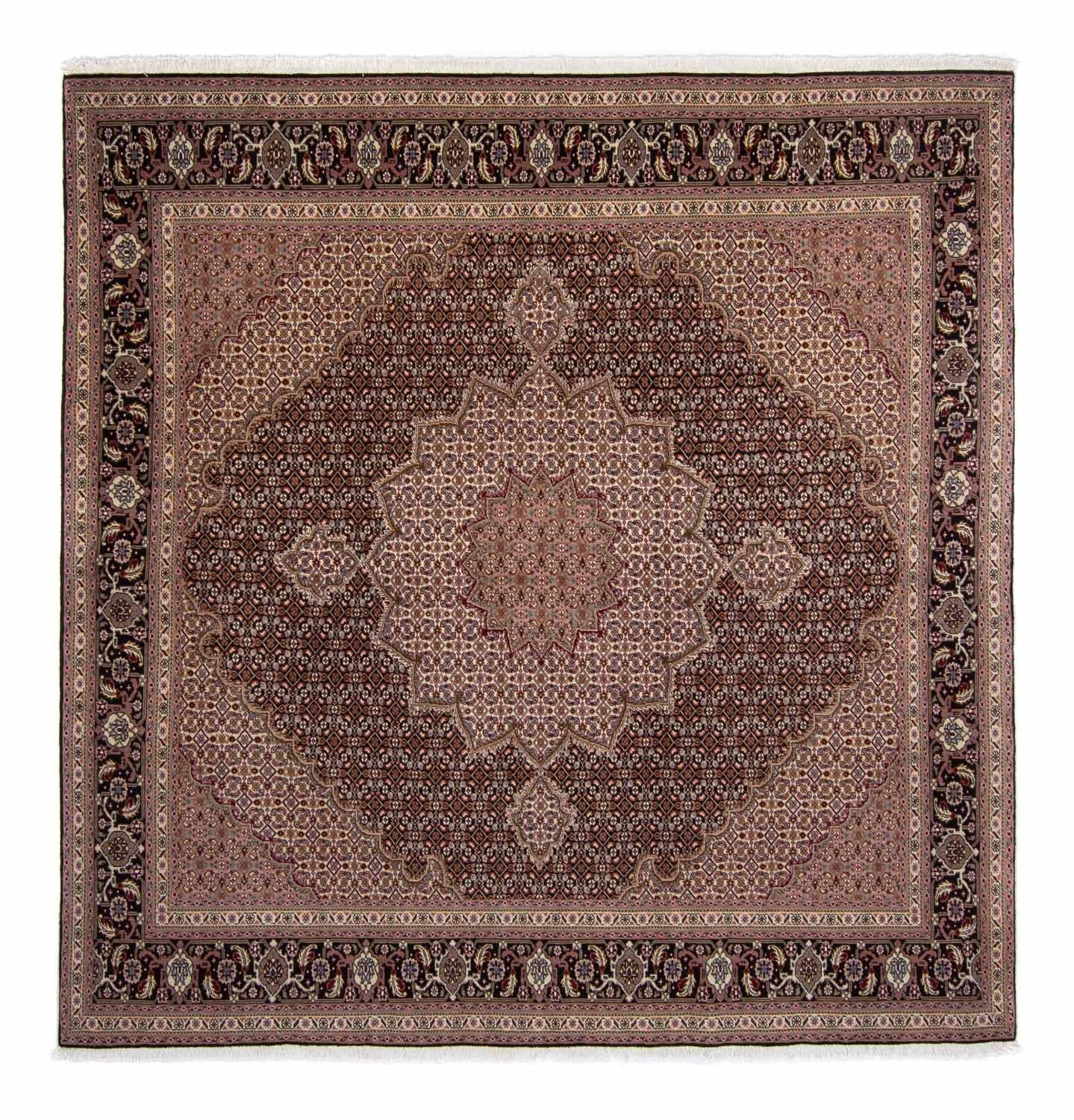 Perserteppich - Täbriz - Royal 248 x 245 cm - braun