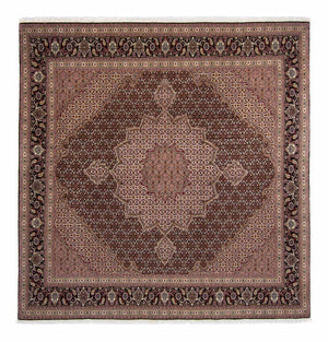 Perserteppich - Täbriz - Royal 248 x 245 cm - braun