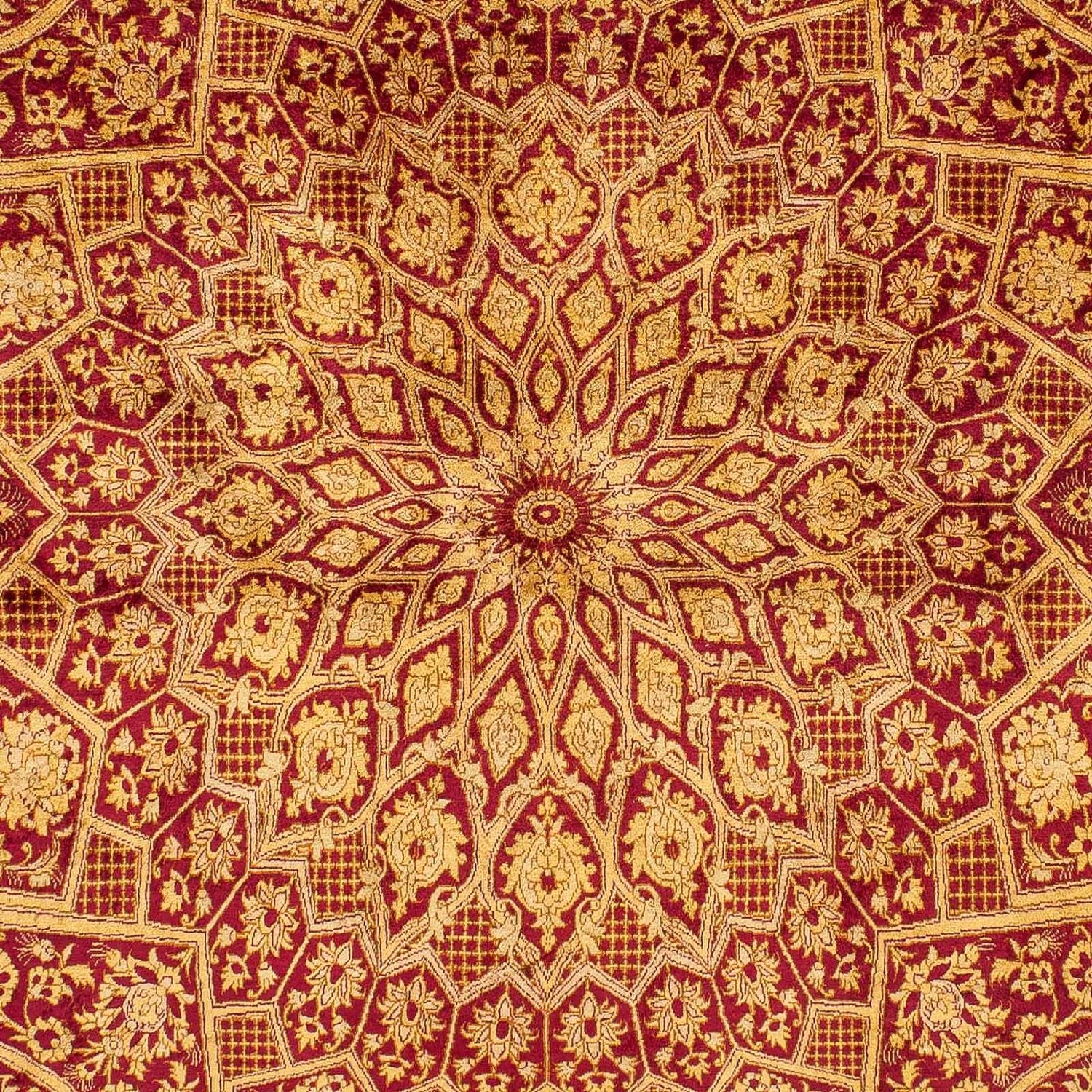 Seidenteppich - Ghom Seide - Premium 216 x 132 cm Teppichbrücke