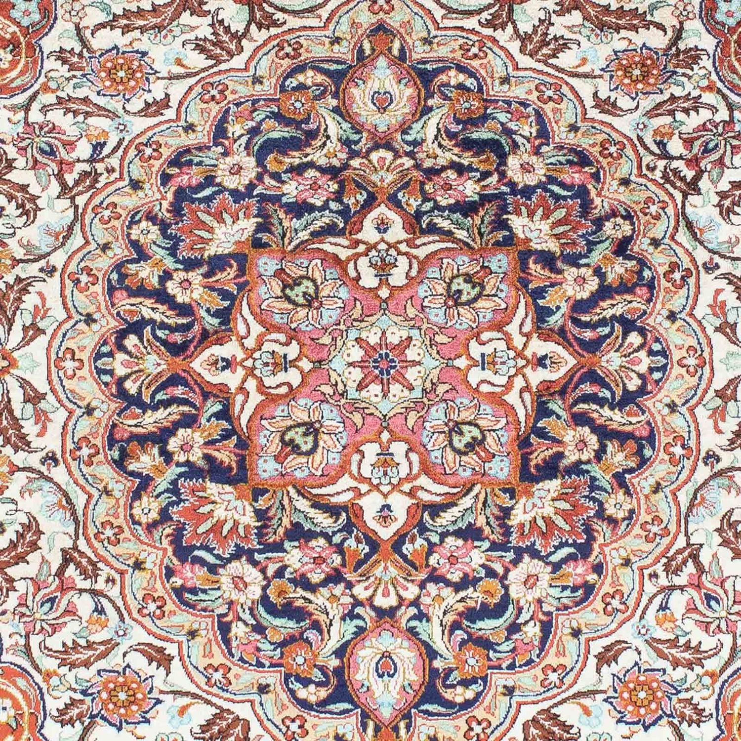 Perserteppich - Ghom 148 x 102 cm - beige