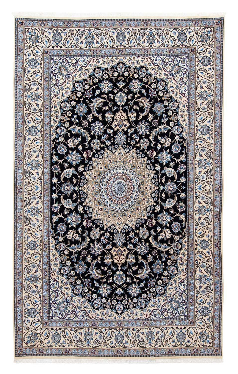 Perserteppich - Nain - Royal 292 x 200 cm - schwarz