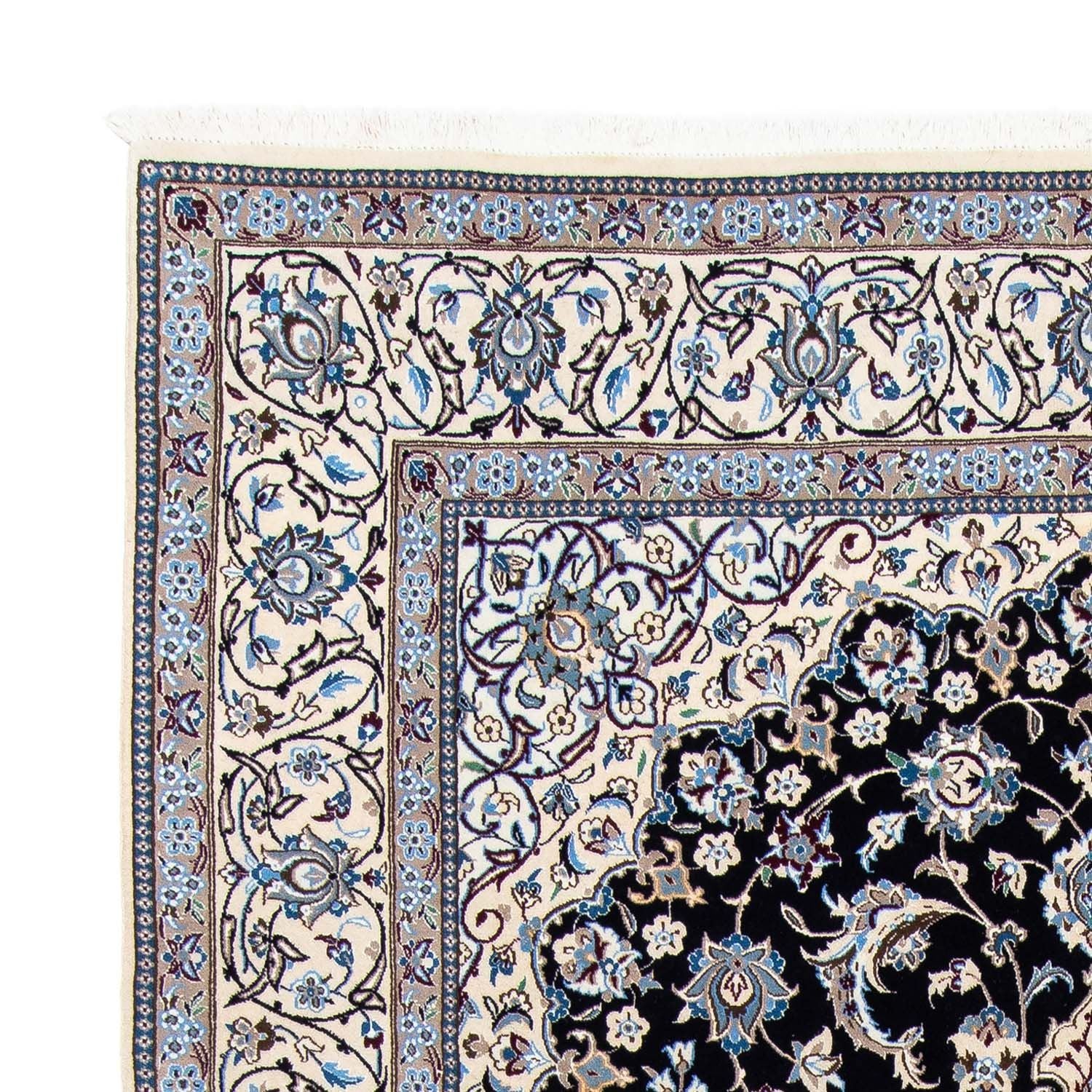 Perserteppich - Nain - Royal 292 x 200 cm - schwarz