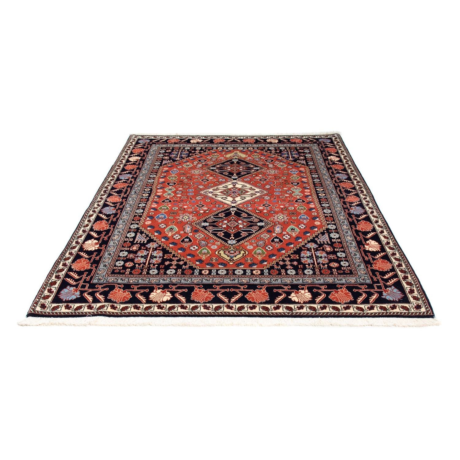 Gabbeh Teppich - Kaschkuli Persern 194 x 156 cm