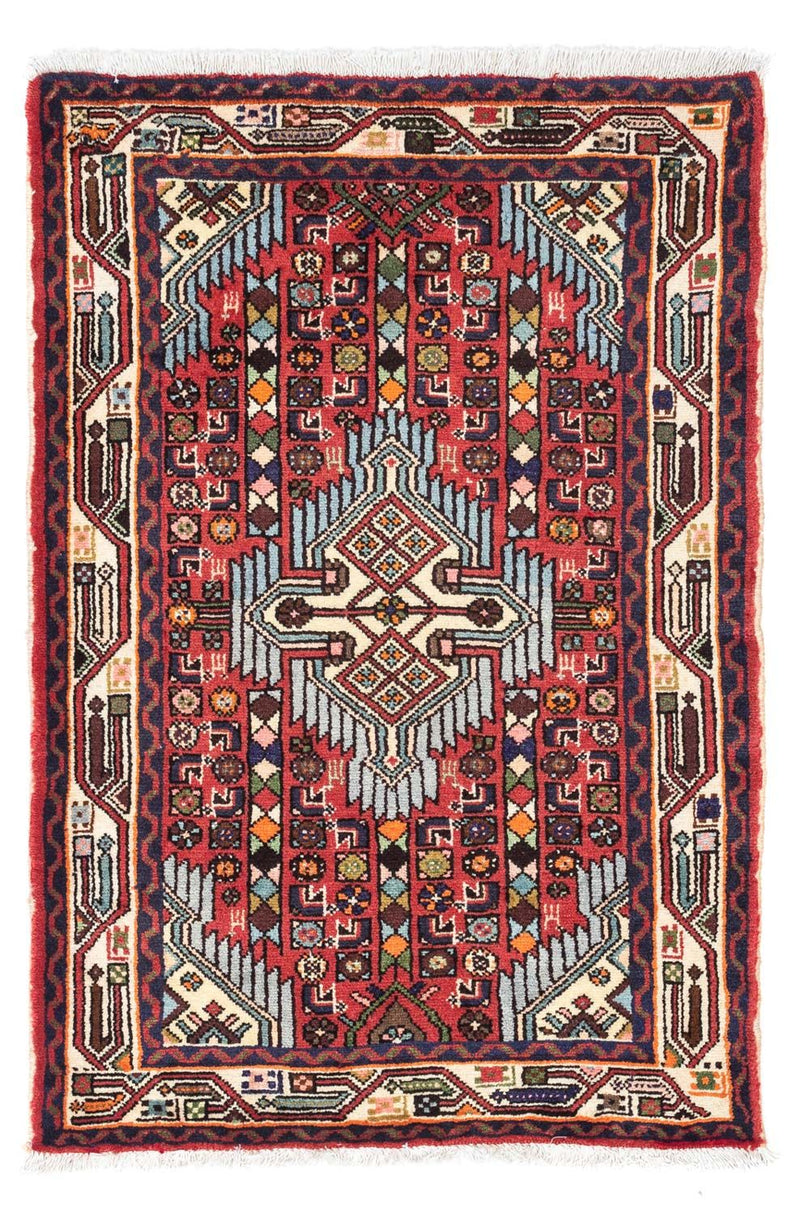 Perserteppich - Nomadic 120 x 76 cm - rot