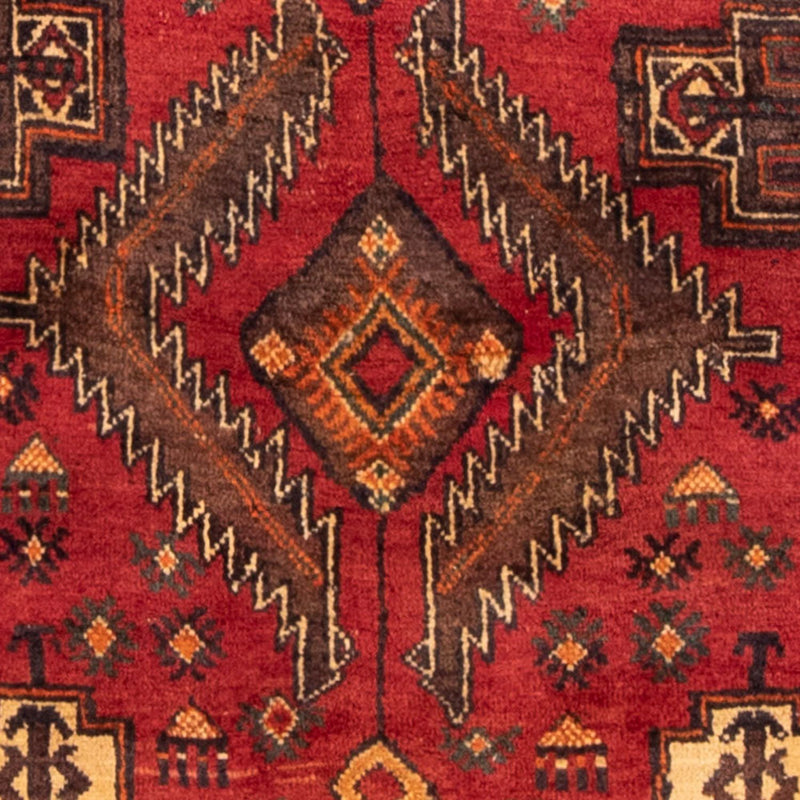 Belutsch Teppich 237 x 103 cm - rot