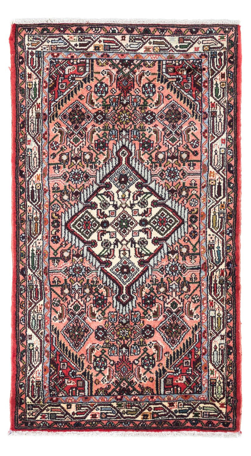 Perserteppich - Nomadic 136 x 77 cm - hellrot