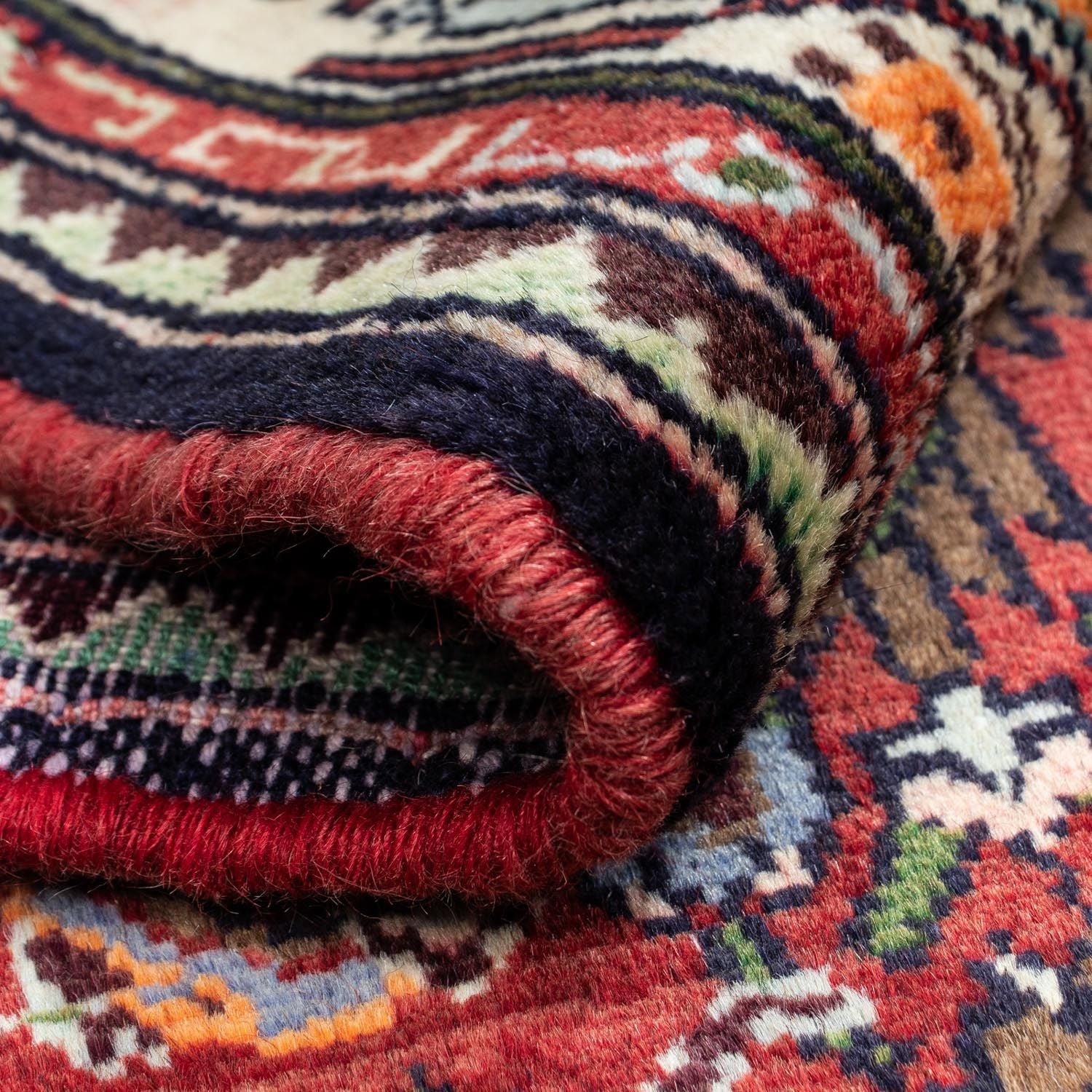 Perserteppich - Nomadic 128 x 80 cm - rot