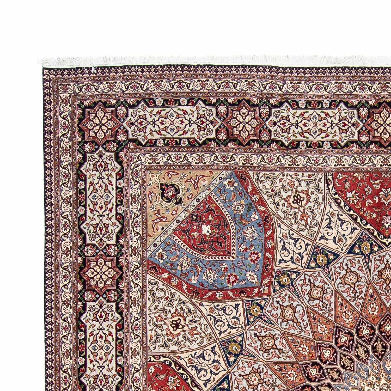 Perserteppich - Täbriz - Royal 300 x 298 cm Quadratischer Teppich