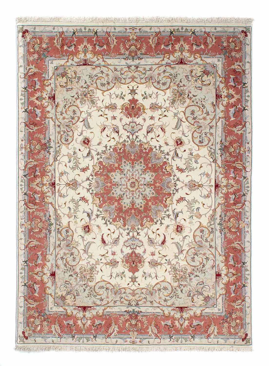 Perserteppich - Täbriz - Royal 202 x 151 cm Teppichbrücke