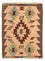 Kelim Teppich - Oriental 158 x 120 cm - hellbraun