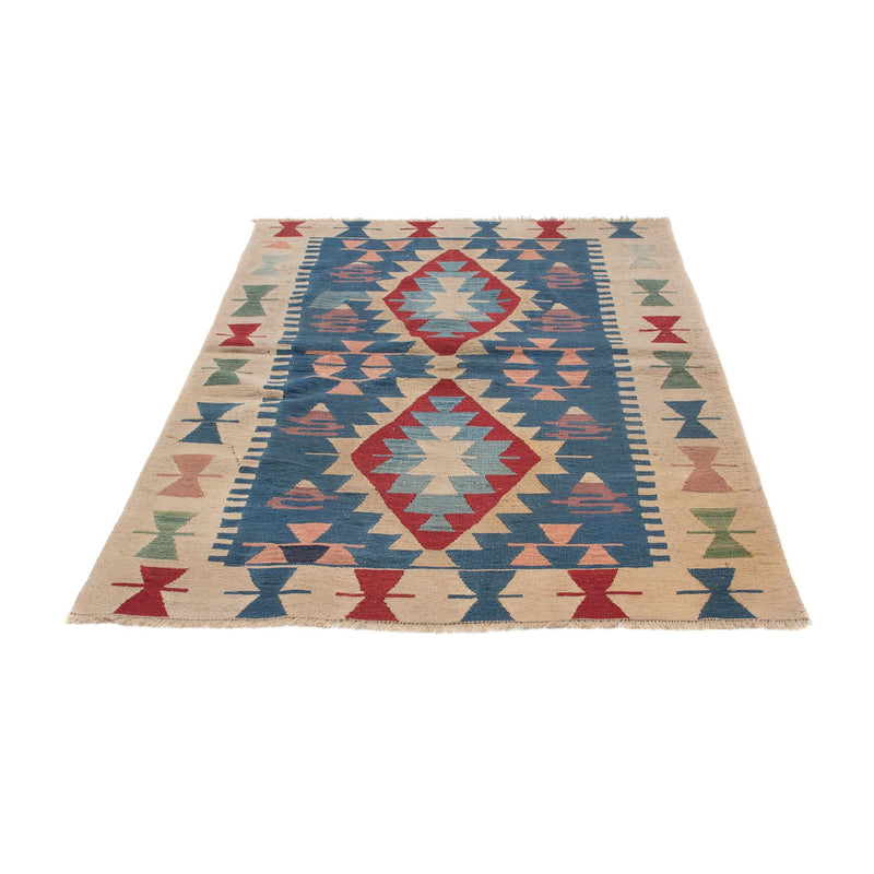 Kelim Teppich - Oriental 160 x 115 cm - blau