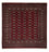Afghan Teppich - Buchara 207 x 204 cm - rot