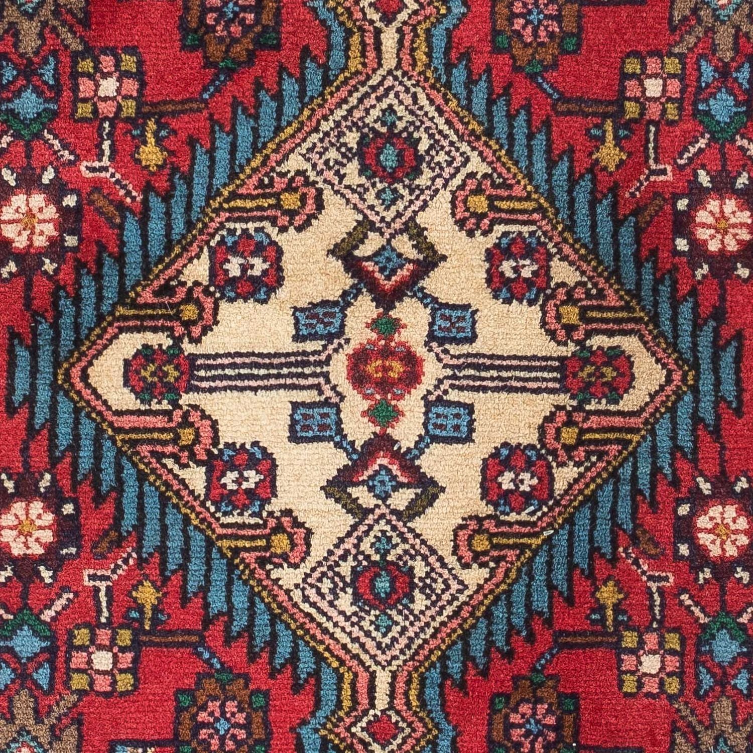 Perserteppich - Nomadic 126 x 87 cm - rot