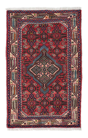 Perserteppich - Nomadic 125 x 81 cm - rot