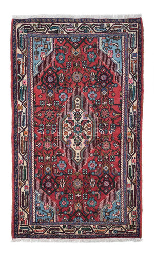 Perserteppich - Nomadic 133 x 81 cm - rot