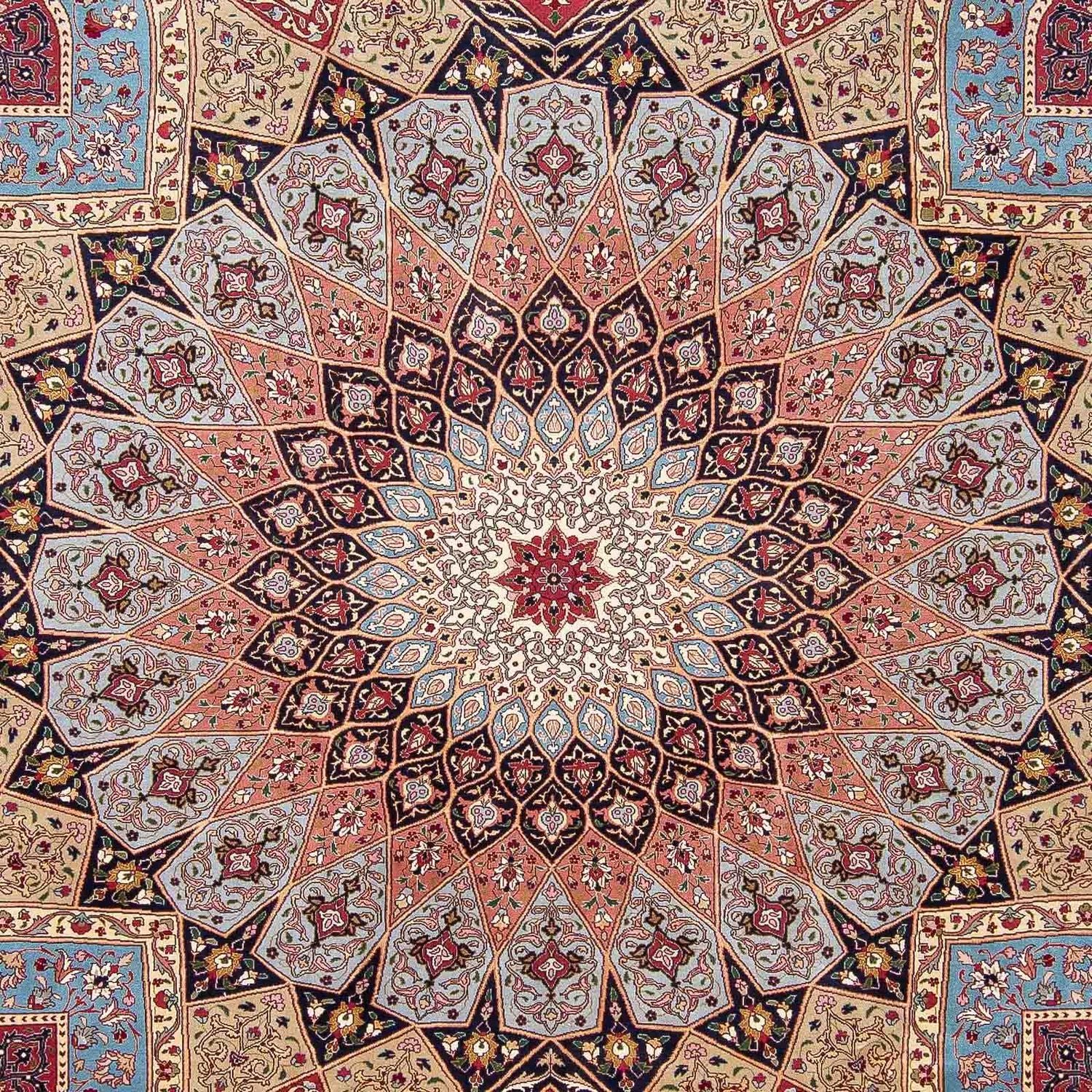 Perserteppich - Täbriz - Royal 298 x 253 cm Wohnzimmer Teppich