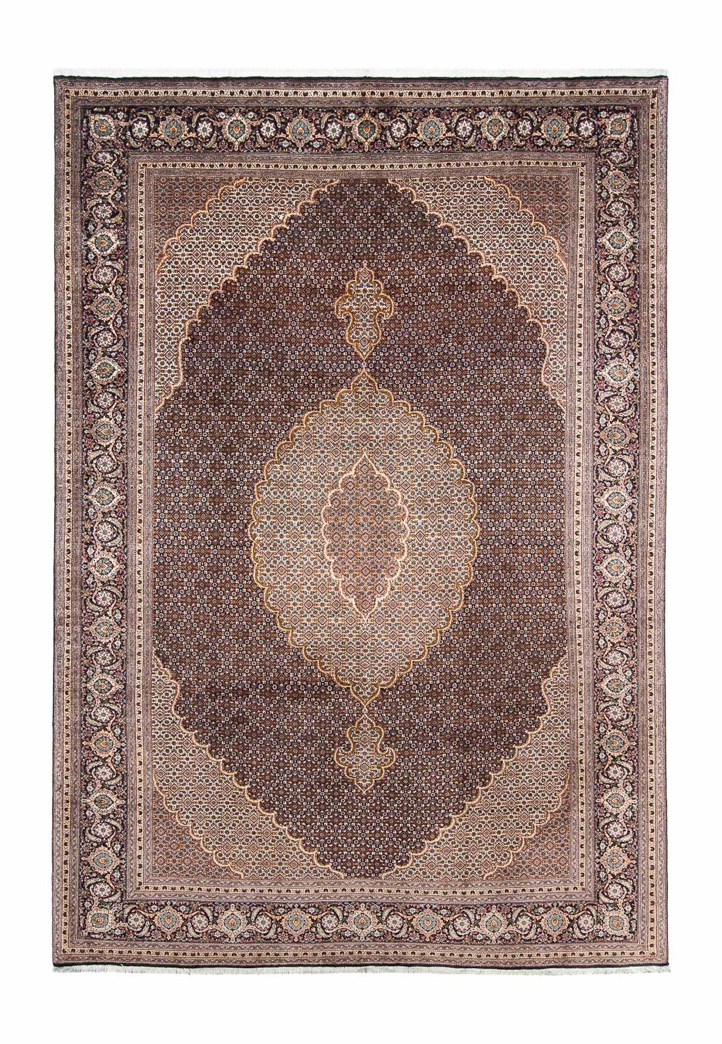 Perserteppich - Täbriz 295 x 202 cm - dunkelblau