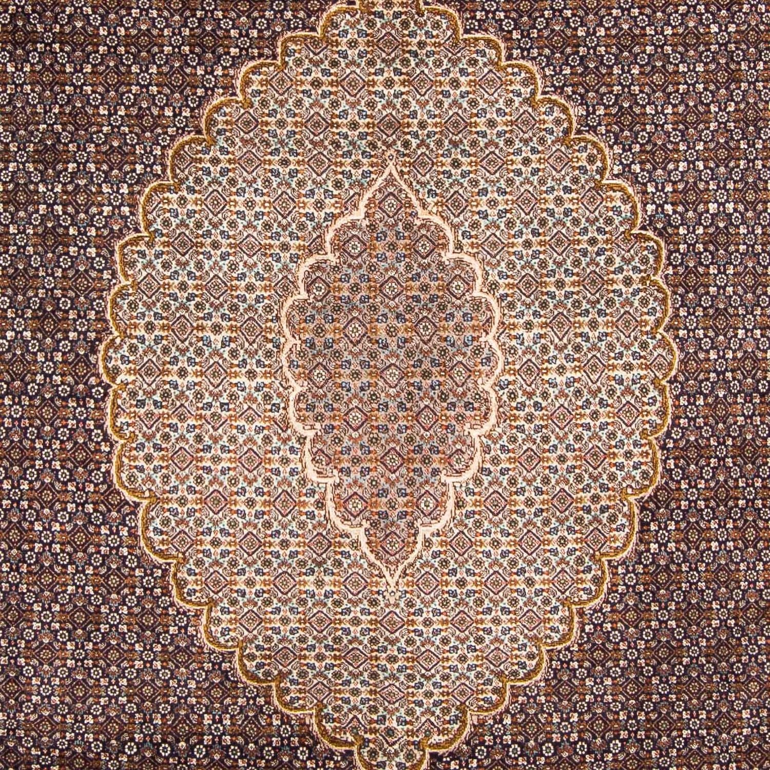 Perserteppich - Täbriz 295 x 202 cm - dunkelblau