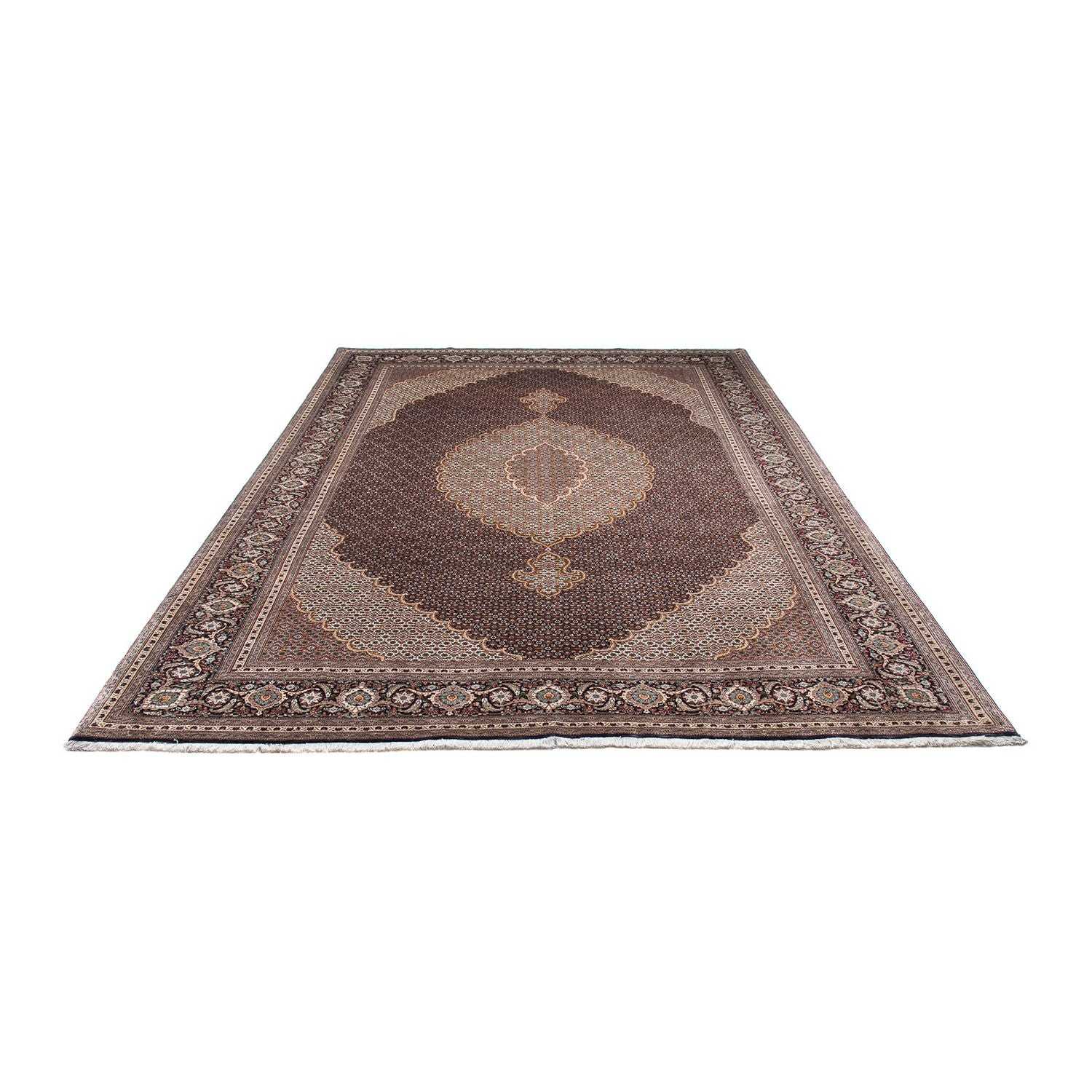 Perserteppich - Täbriz 295 x 202 cm - dunkelblau