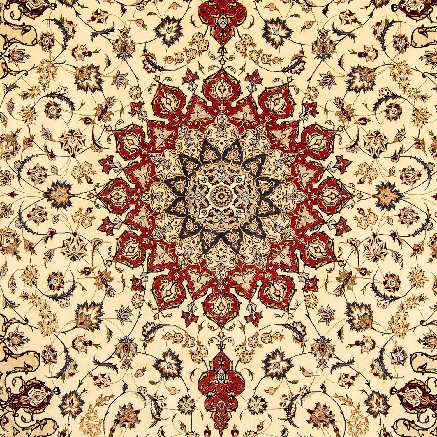Perserteppich - Täbriz - Royal 351 x 252 cm Wohnzimmer Teppich